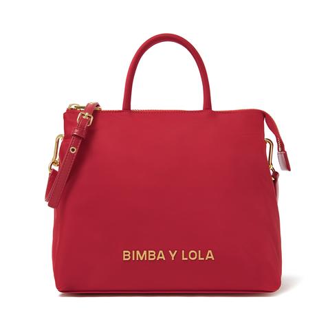 Bolso Tote Rojo Bimba Y Lola en 21 Buttons