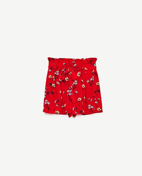 Shorts Stampa Floreale