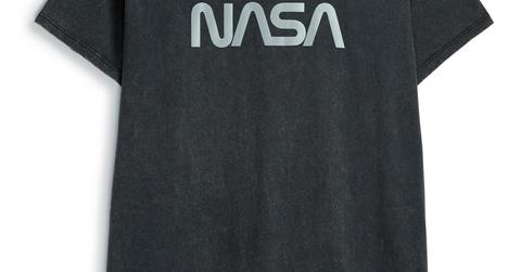 T-shirt Grigia Nasa