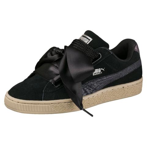 Zapatillas Metálicas De Mujer Basket Heart Safari