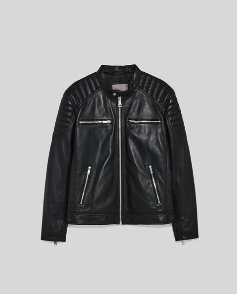 Giubbotto Biker Pelle