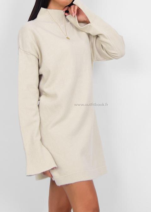 robe pull col montant