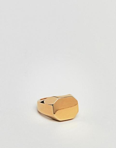 Anillo Para El Meñique En Dorado De Seven London