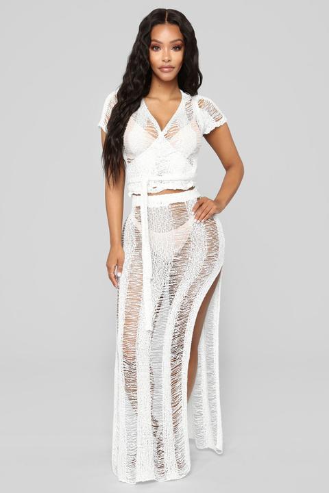 Intimate Waters Coverup - Ivory