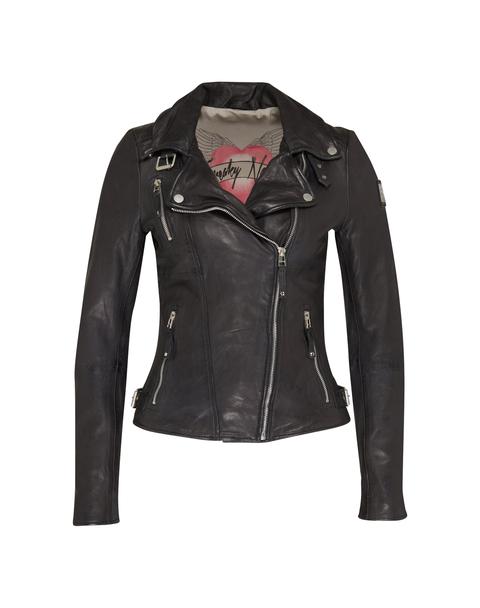 Lederjacke 'bikerprincess'