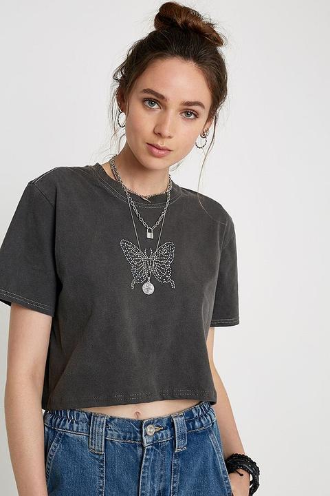 urban outfitters butterfly shirt