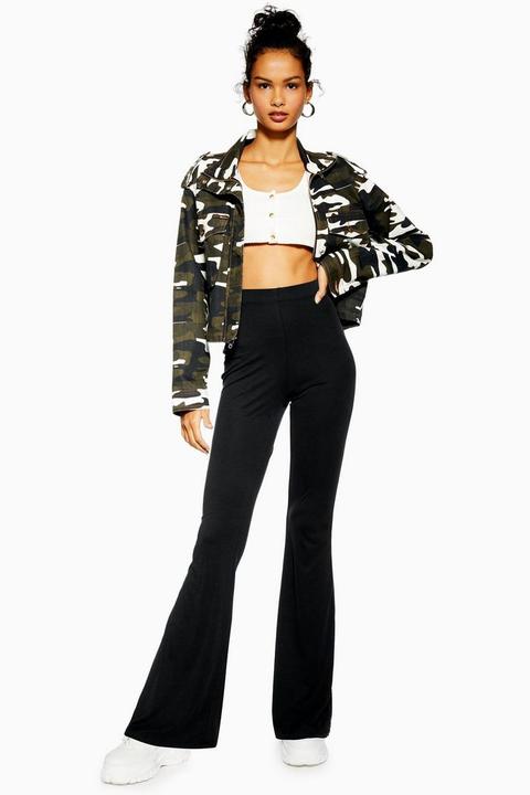 Petite Skinny Rib Flares