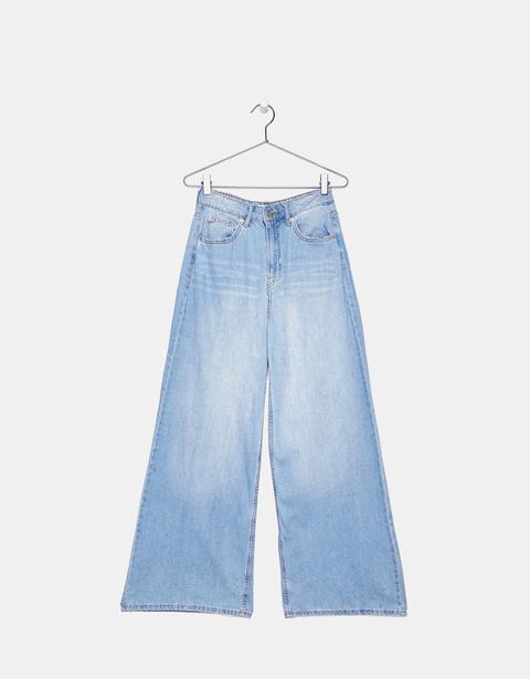 Jeans Wide Leg High Rise