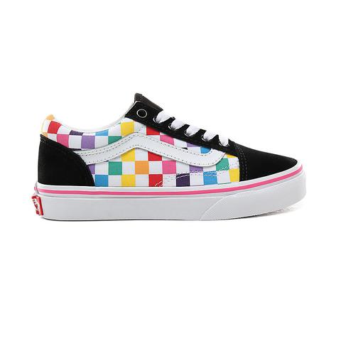 vans kids rainbow