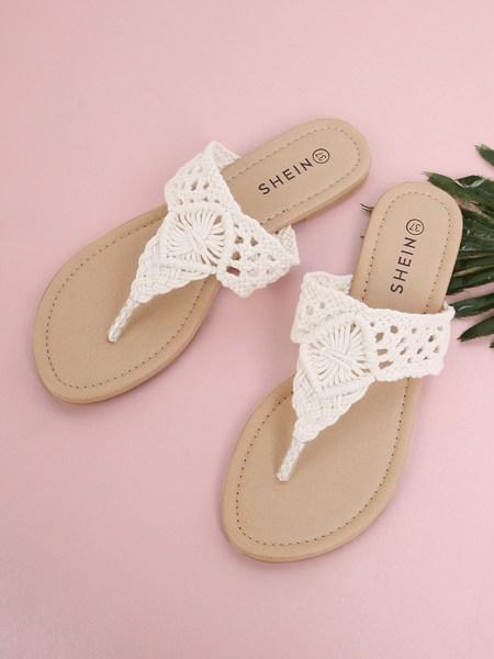 Infradito Beige Slippers