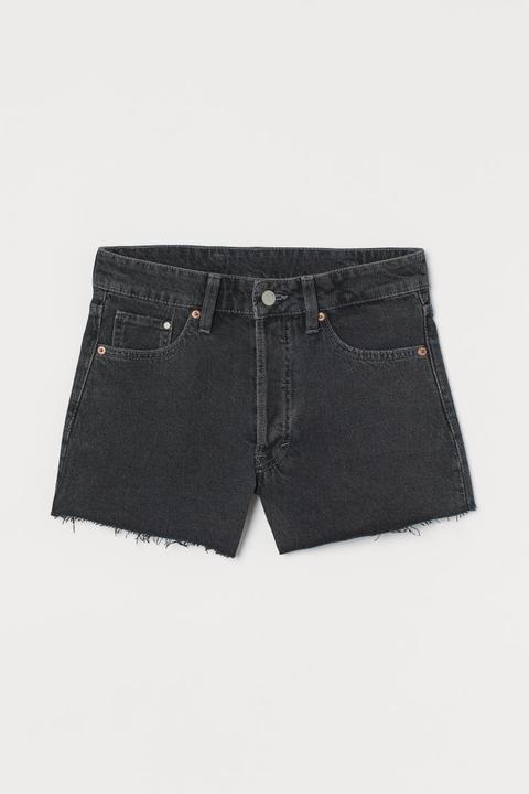 Vintage High Shorts - Negro