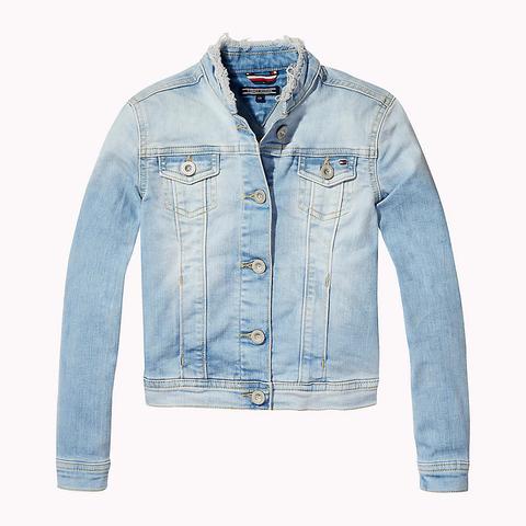 Frayed Denim Jacket