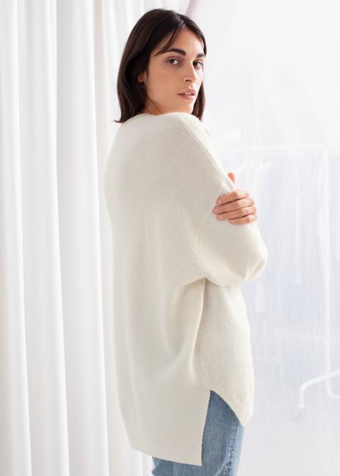 Other stories oversized shop wool blend sweater