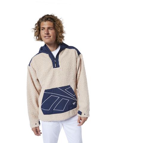 sudadera reebok classic beige