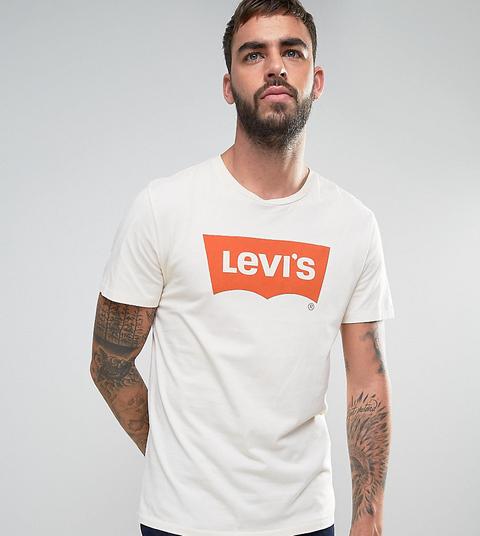 Camiseta Con Diseño De Ala De Murciélago De Levis Orange Tab