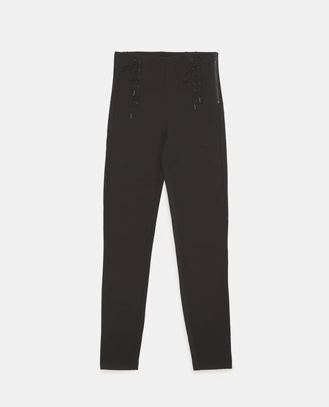 Legging Cordón Cruzado