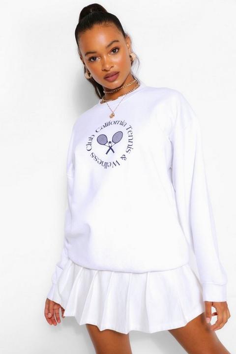 white oversized jumper womens