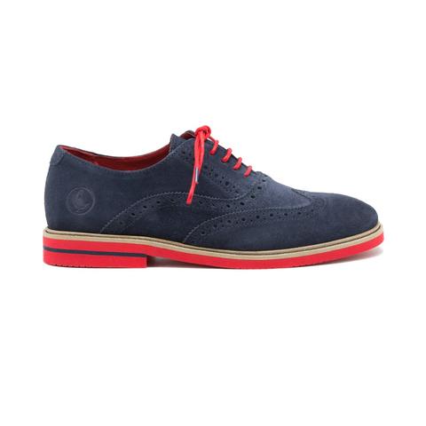 Zapato Oxford Ante Marino