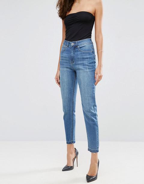 Ichi - Boyfriend Jeans - Blu