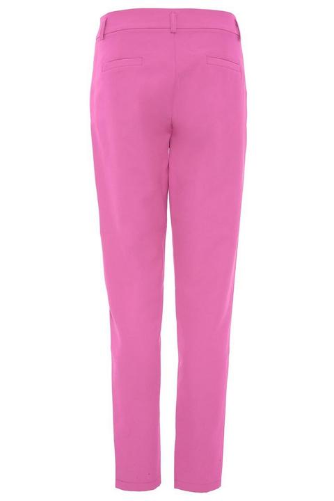 Hot Pink Tapered Pocket Detail Trousers from Quiz on 21 Buttons