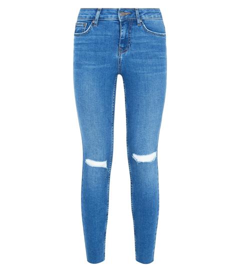 new look frayed hem jeans