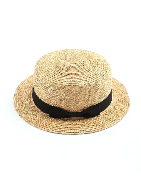 Sombrero De Paja Con Lazo