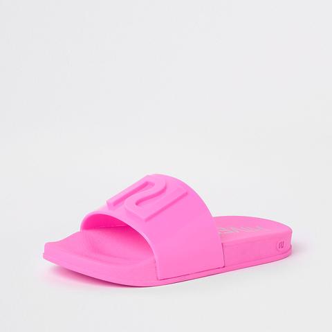 neon pink sliders