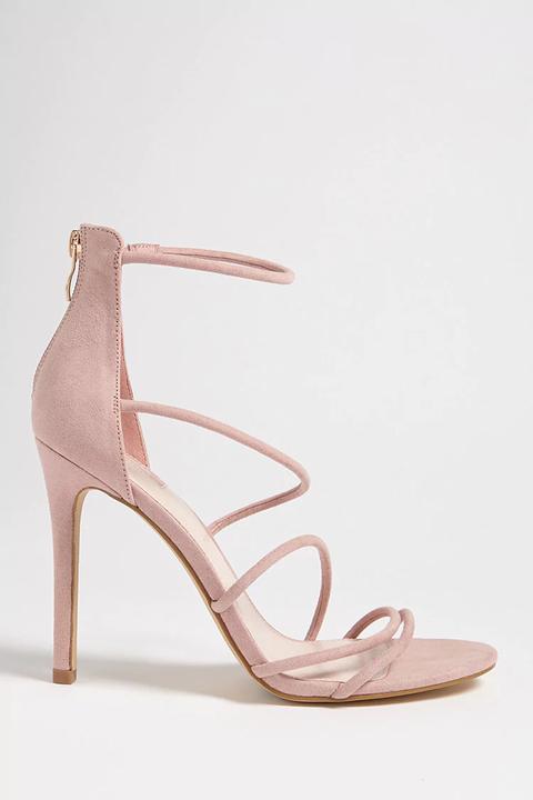 Faux Suede Stiletto Heels