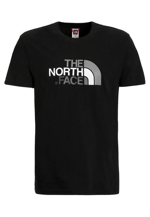 The North Face Easy Tee Tshirt Con Stampa Black