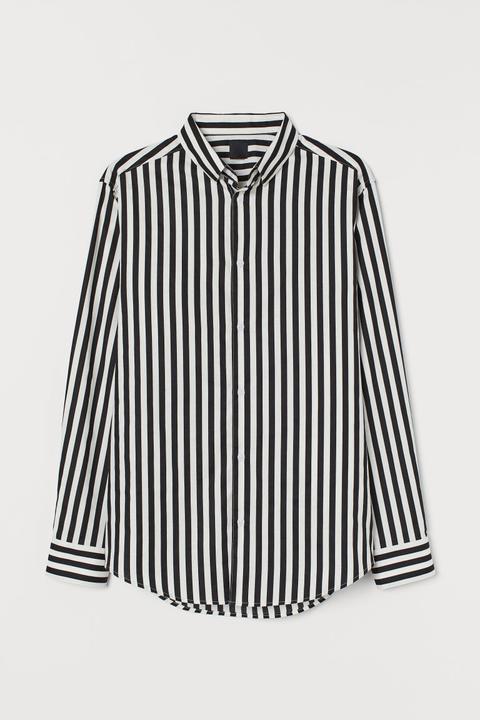 Chemise Regular Fit - Noir
