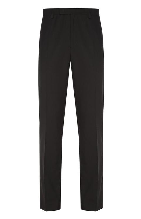 Pantaloni Neri In Twill Leggero