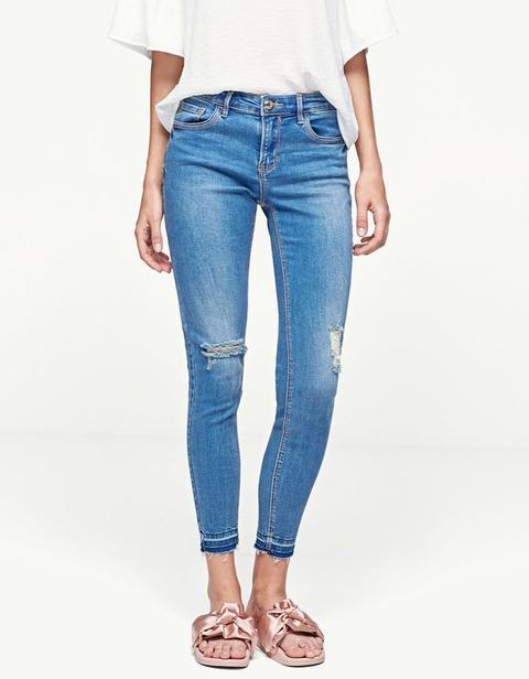 Denim Skinny Jeans Chiaro