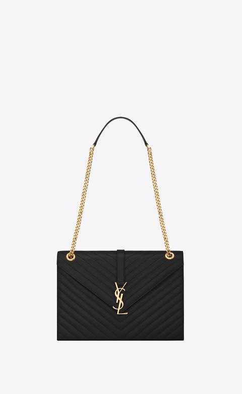 saint laurent large envelope chain bag