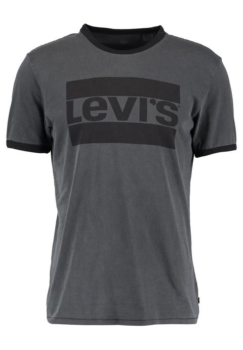 Levi's® Ringer Camiseta Print Olympic Dark Phantom