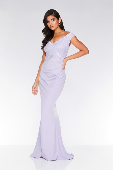 quiz lilac maxi dress