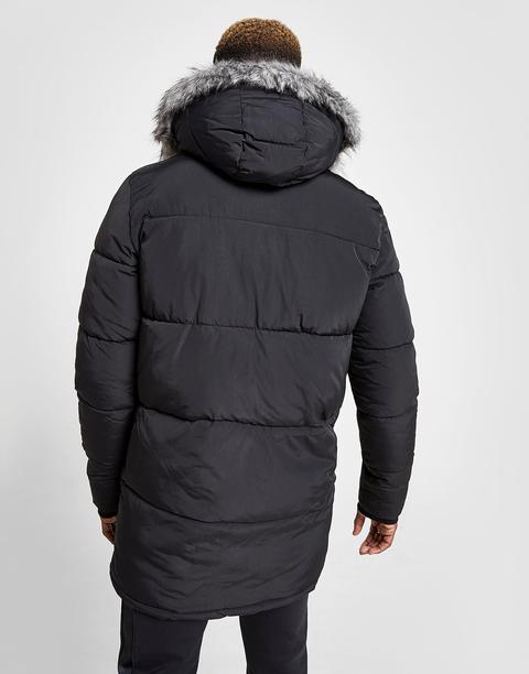 Snooze page Emphasis Supply & Demand Crater Parka Jacket - Black - Mens from Jd Sports on 21  Buttons