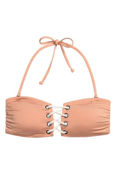 H & M - Top Bikini A Fascia - Arancione