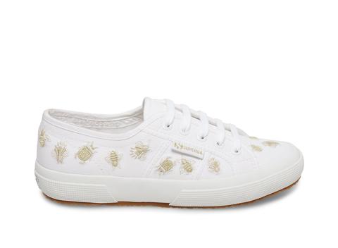 2750 Insectembroiderycotw White