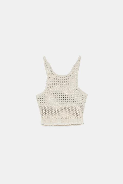 Top Crochet Flecod