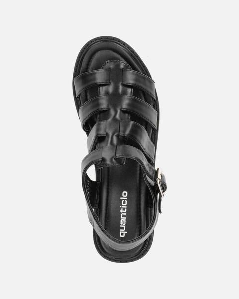 Sherlie - Sandalias De Plataforma Con Tacos En Negro