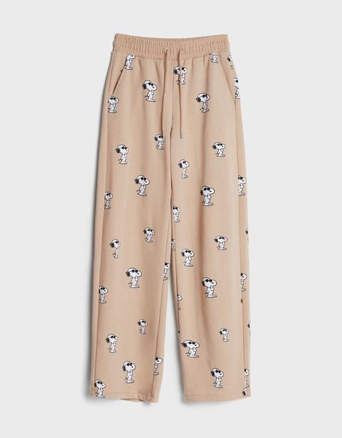 Pantalón Snoopy Wide Leg