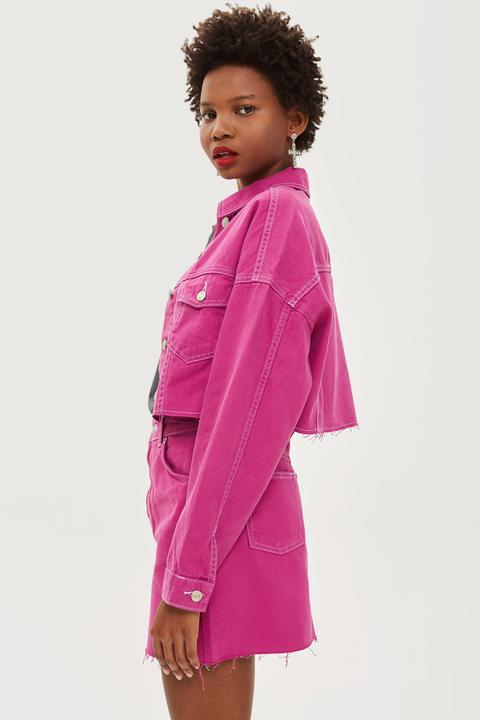 raw denim jean jacket