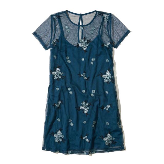 hollister t shirt dress