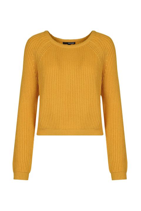 Pullover Giallo Zafferano