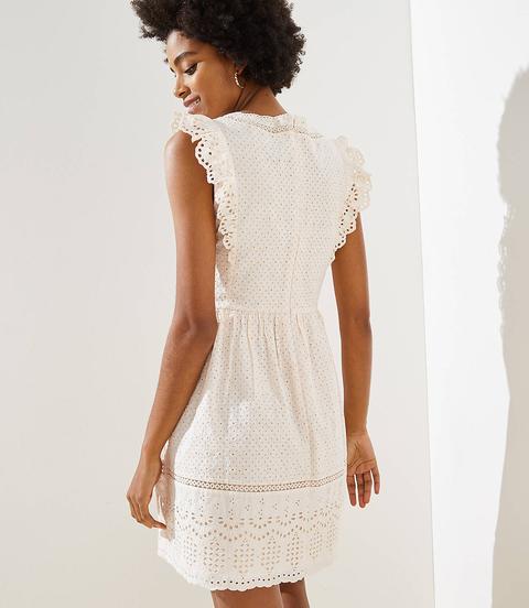 loft eyelet dress