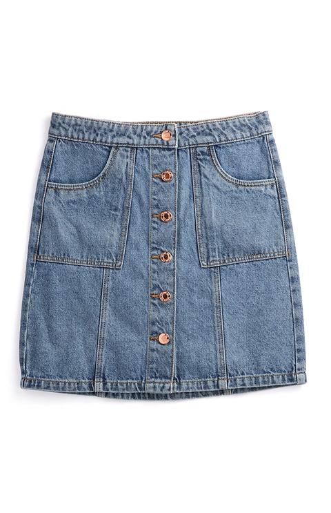 Older Girl Denim Skirt