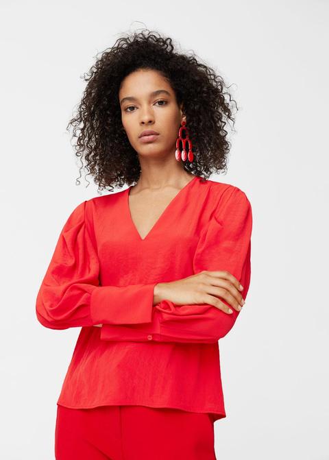 Blusa Maniche A Palloncino