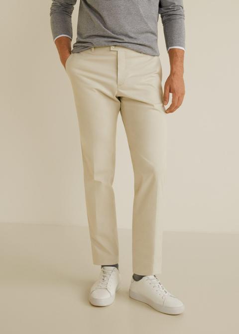 Pantalón Slim-fit Estilo Chinos