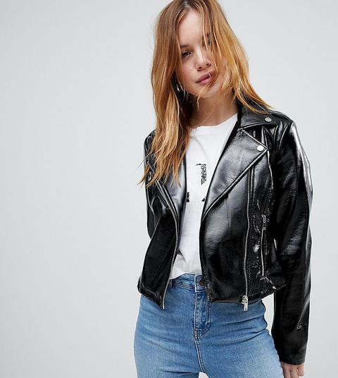 Miss Selfridge Petite Vinyl Jacket