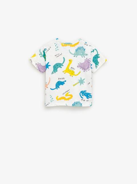 maglietta dinosauro zara